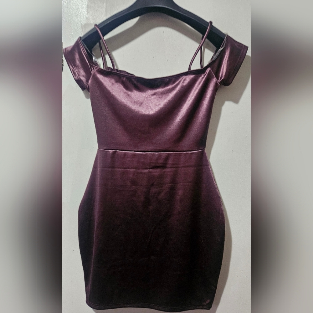 Women's dress in Mauve - Picture 3 of 6